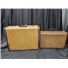 Image 1 : (2) Vintage Suit Cases (1) (16.5"x21") (1) (13"x17")