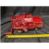 Image 6 : Vintage MF 760 Stationary and Toy Combine Metal
