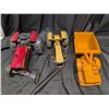 Image 1 : (3) Vintage Toys (1) Tractor (1) Missing Front Wheels
