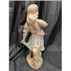 Image 3 : Painted Girl Figurine Atlantic mold 18"
