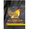 Image 2 : Cast iron hen Nesting Door Stop (10"x11")