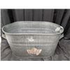 Image 1 : Galvanized Large Oval Tub
