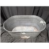 Image 3 : Galvanized Large Oval Tub