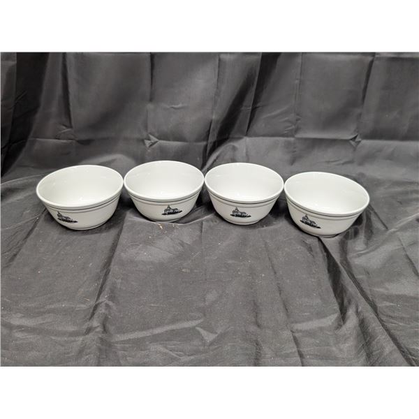 (4) Royal Doulton Hotware England Steelite Soup Bowls (Great Condition)