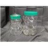 Image 1 : (2) Vintage Kraft Peanut Butter Jars (1) Large Other small 1988