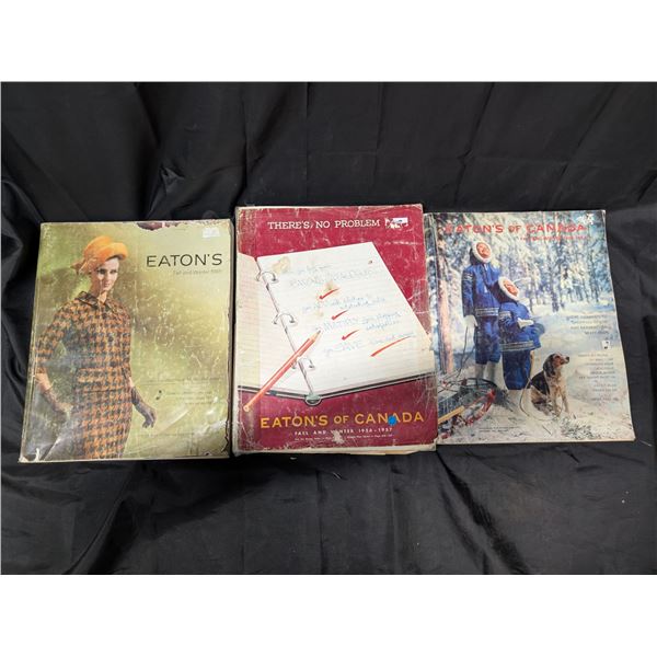 1965-1963-64 and 1956-57 Eaton's Catalogues Vintage