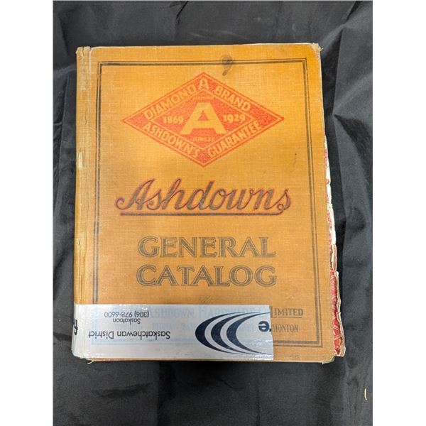 1929 AshDowns General Vintage Catalogue