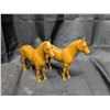 Image 1 : (2) Wooden Vintage Horses