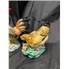 Image 5 : (3) Vintage Chicken Ornaments