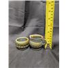 Image 2 : Wade 5ml Cream + Sugar Irish Porcelain Cups