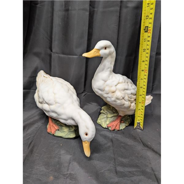 (2) Vintage Ducks From The "Leonardo Collection" (1) Vintage Duck Made in Japan
