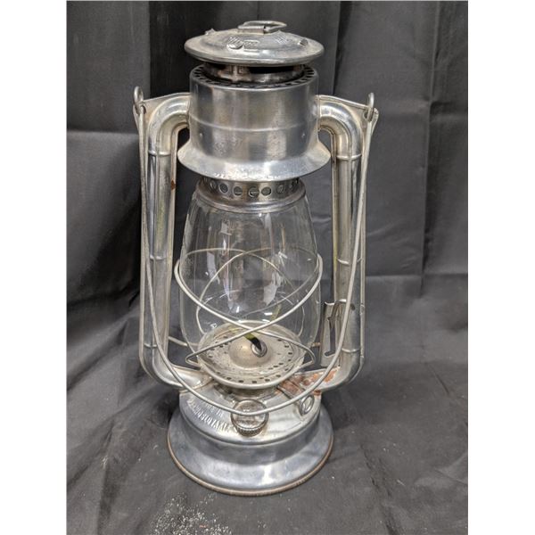 Vintage Silver Barn Lantern
