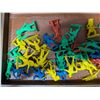 Image 2 : Vintage Plastic -Toy Cowboys and First Nation Toys w/ Case