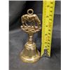 Image 4 : (2) Vintage Brass Bells (1) W/ Horse Design