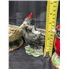 Image 4 : (4) Vintage E.O Brody CO. Ceramic Birds Holder