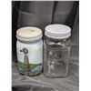 Image 1 : Vintage NABOB Coffee Jar and Painted Vintage Jar