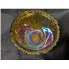 Image 3 : (2) Vintage Carnival Glass (1) Leaf and Raspberry Design and etc.