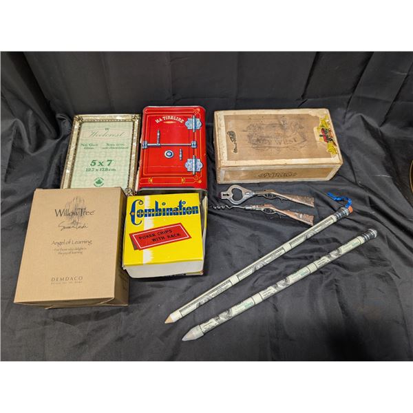 Lot of Misc. Vintage Items (Poker Chips, and etc. as shown)