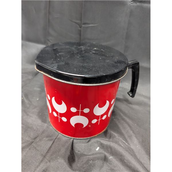 Vintage Grease Container w/ Handle