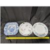 Image 2 : (3) Vintage Assorted Plates