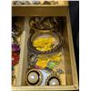 Image 7 : Jewelry Box full of Jewelry (beaded Bracelets, Necklaces Earrings and etc.)