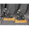 Image 1 : Vintage Dog Book Ends Springer Spaniels