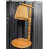 Image 4 : Vintage Wooden Floor Lamp and Stand (Not Tested) (55"x15")
