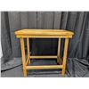 Image 1 : end Table made of Hockey Sticks (19"x14")