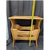Image 2 : Pine wooden Magazine stand (20"x13"x19"