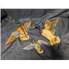 Image 1 : Vintage Set Chalkware Duck Decor