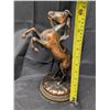 Image 2 : Bronze Rearing Horse Statue