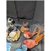 Image 5 : Lot of Vintage Garden Decor (Birds, Gnomes, and etc.)