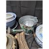 Image 4 : Lot of Vintage Older Plant Pots and Misc.
