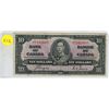 Image 1 : 1937 Canadian Ten Dollar.