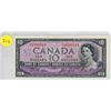 Image 1 : 1954 Canadian Ten Dollar.