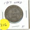 Image 1 : 1917 New Foundland 50 Cents Coin.