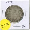 Image 1 : 1918 Canada 50 Cents Coin.
