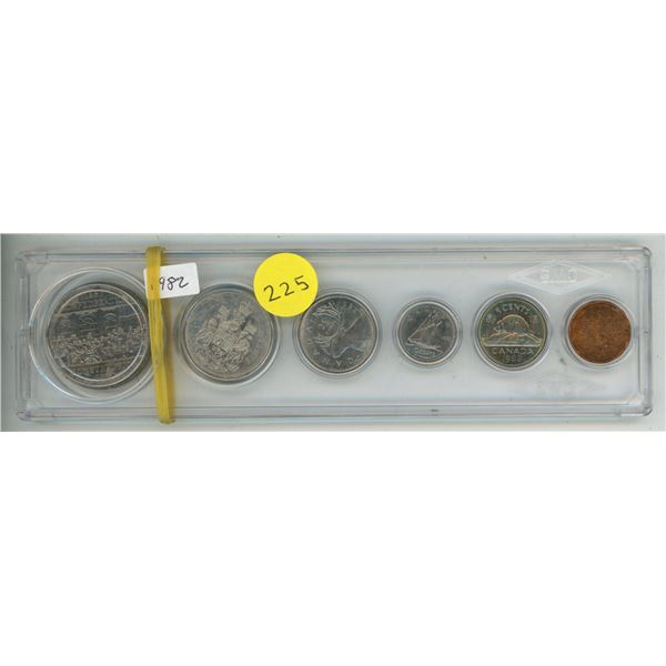 1982 Canadian Coin Set.