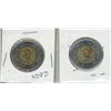 Image 2 : 2024 Canada $2 Celebrating Inuit Nun Angat Colored and Uncolored Coin.