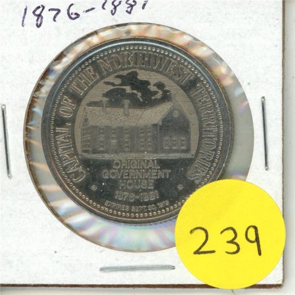 1979 The Battlefords, SK - Canada Commemorative Trade Dollar.