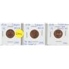 Image 1 : 1979 Turkey Neck, Turkey Neck -Die Axis Off Slightly, Turkey Neck and Rotated Die UNC.
