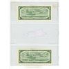 Image 2 : (2) 1954 Canada One Dollars in Sequence.