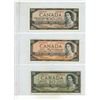 Image 2 : Set of 1954 Canada 100, 50, 20, 10, 5, 2, 1 Dollars.
