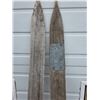Image 2 : Set of primitive wood skis