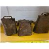 Image 3 : 3 antique cow bells