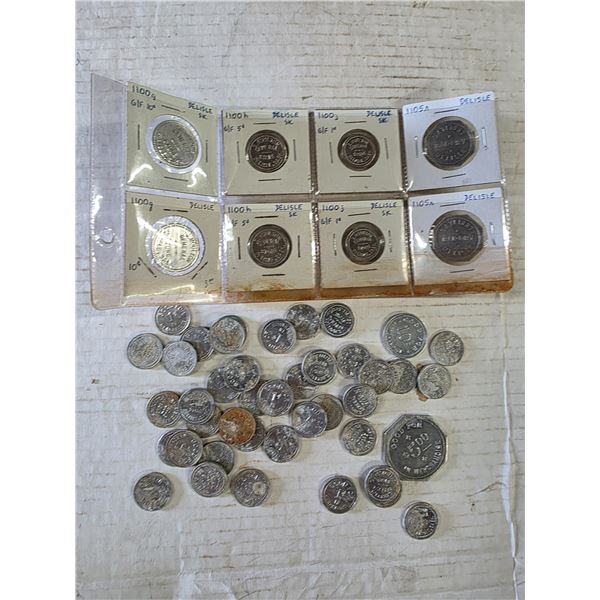 Saskatchewan merchant trade coins
