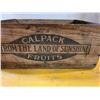 Image 2 : Vintage Calpack fruits fruit wood crate