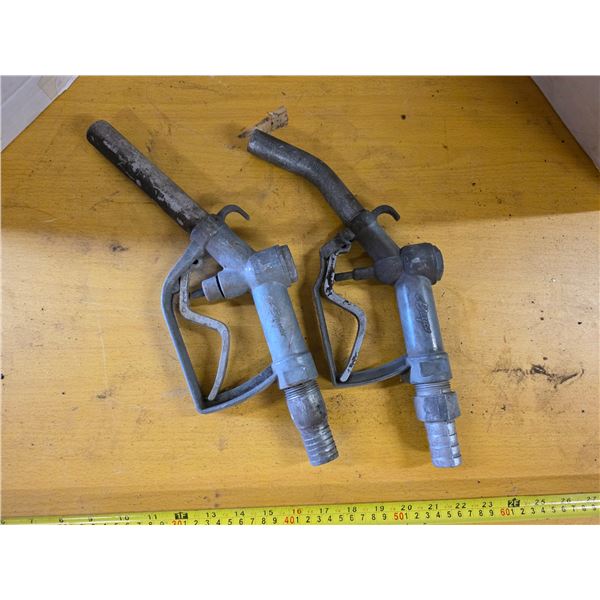 2 Vintage gas nozzles