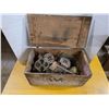 Image 1 : Crate of collectibles - antique mouse traps, etc.