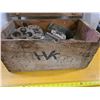 Image 2 : Crate of collectibles - antique mouse traps, etc.